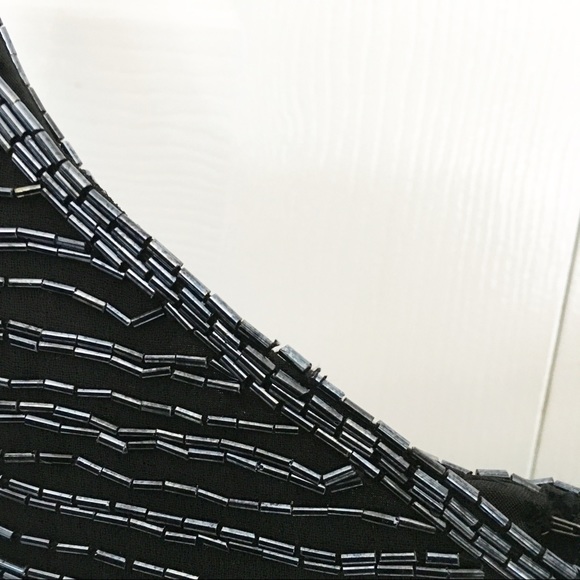 Beaded Sequin 2-piece Sheer Long Sleeve & Tank Top - Picture 6 of 8